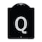 Signmission Sign with Letter Q Heavy-Gauge Aluminum Architectural Sign, 24" x 18", BS-1824-22932 A-DES-BS-1824-22932 - alternate 1